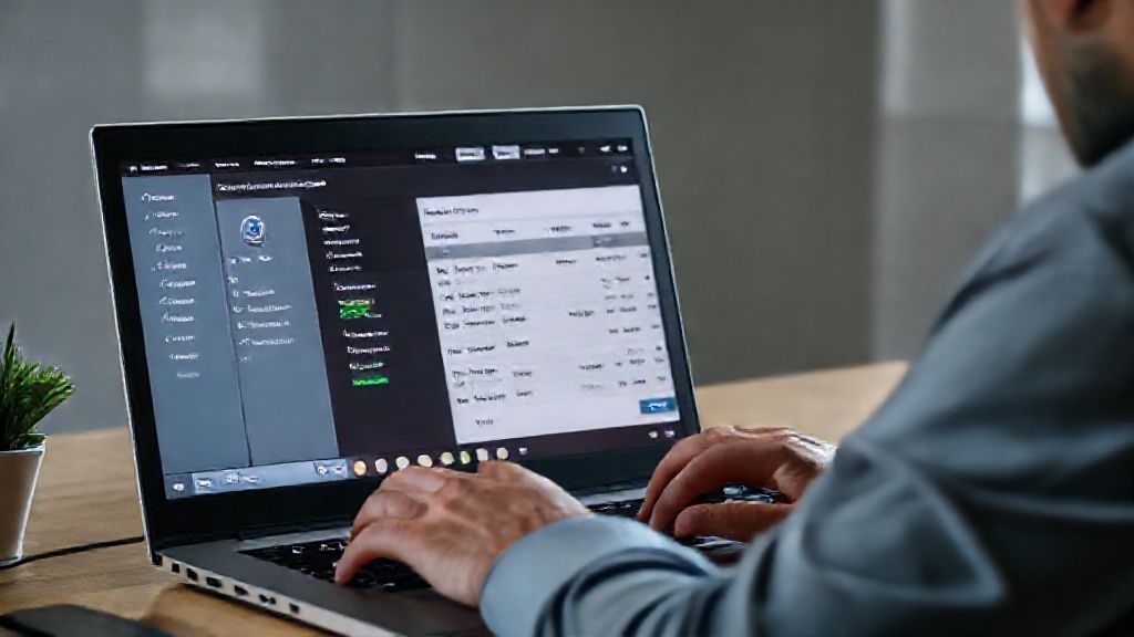 A person diligently updating drivers on their laptop, focused on the screen with driver management interface open, symbolizing software maintenance and prevention, photorealistic 4k","originalPrompt":"A person diligently updating drivers on their laptop, focused on the screen with driver management interface open, symbolizing software maintenance and prevention, photorealistic 4k